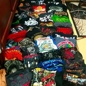🍕 Mystery Box Vintage Band shirts 1980s-2000s 🤘 Classic Rock & Metal